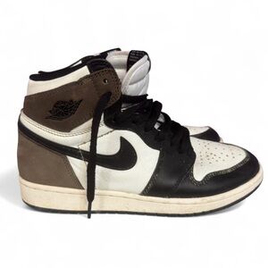 Nike Air Jordan 1 mid high - White/Black/Brown/green